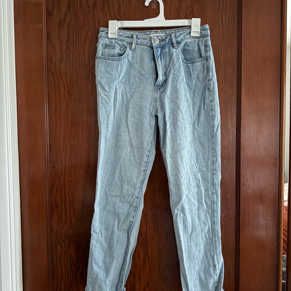 PacSun Light Blue Straight Leg Women's Jeans